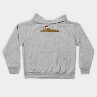 Festive Mountains Kids Hoodie